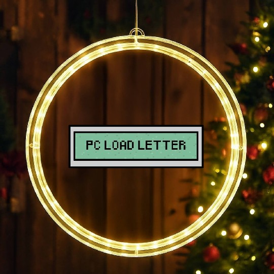 Discover PC Load Letter - Office Space - LED Christmas Window Lights