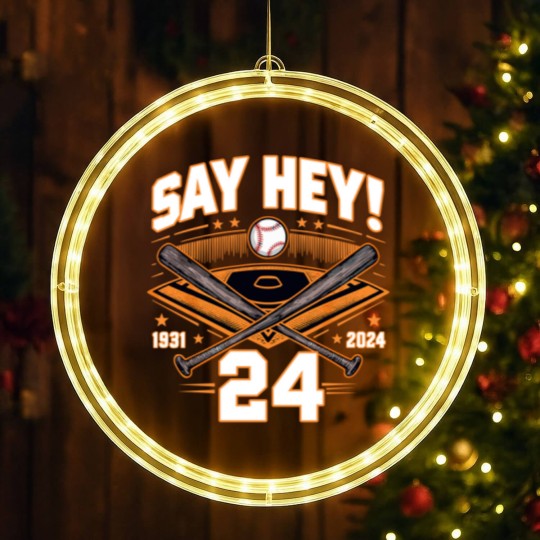 Discover Willie-Mays - Willie Mays - LED Christmas Window Lights