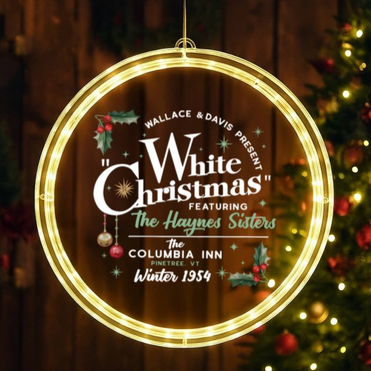 Discover White Christmas Movie LED Christmas Window Lights, Christmas White Movie 1954