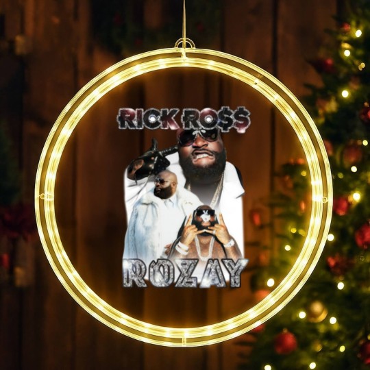 Discover Vintage Rick Ross LED Christmas Window Lights