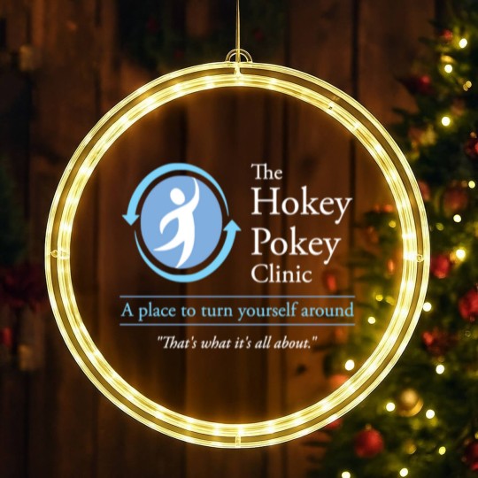 Discover The Hokey Pokey Clinic LED Christmas Window Lights
