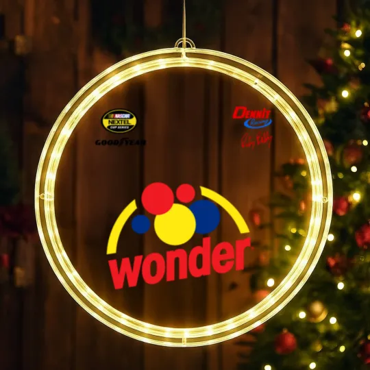 Discover Talladega Nights Pit Crew - Ricky Bobby LED Christmas Window Lights