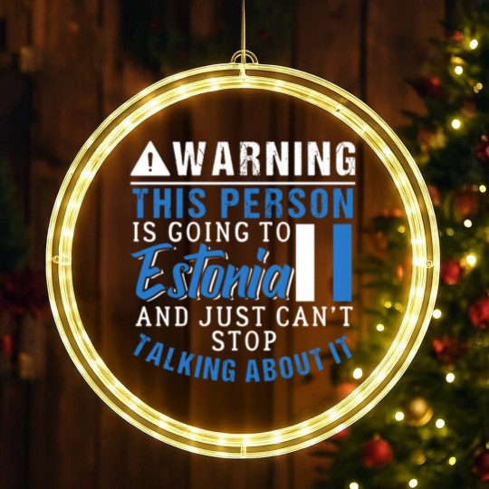 Discover Estonia LED Christmas Window Lights