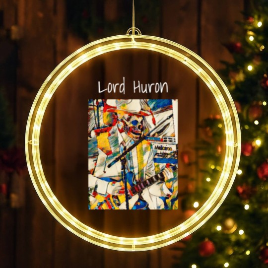 Discover Lord Huron, Lord Huron LED Christmas Window Lights, Rock Band LED Christmas Window Lights