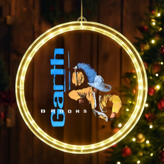 Discover vintage garth brooks LED Christmas Window Lights