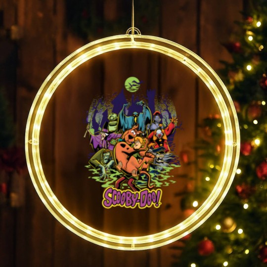 Discover Scooby Do  and Shaggy Chased LED Christmas Window Lights