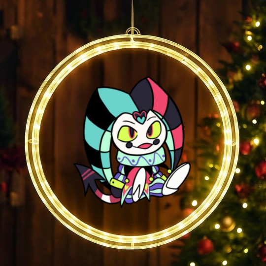Discover Helluva boss - cute Fizzarolli LED Christmas Window Lights