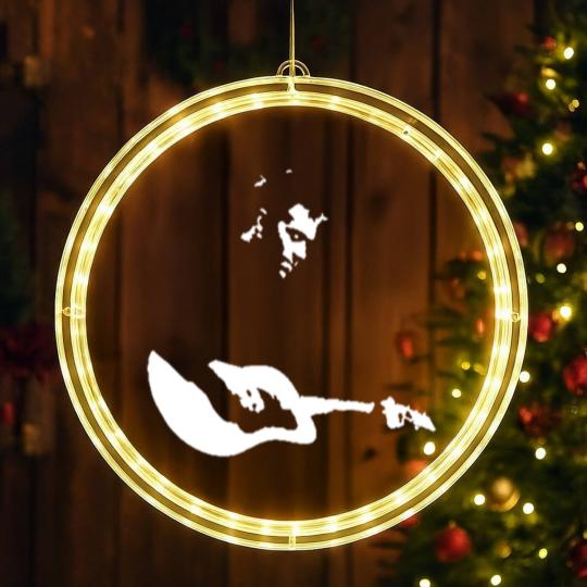 Discover Blur Damon Albarn Indie Rock Music LED Christmas Window Lights