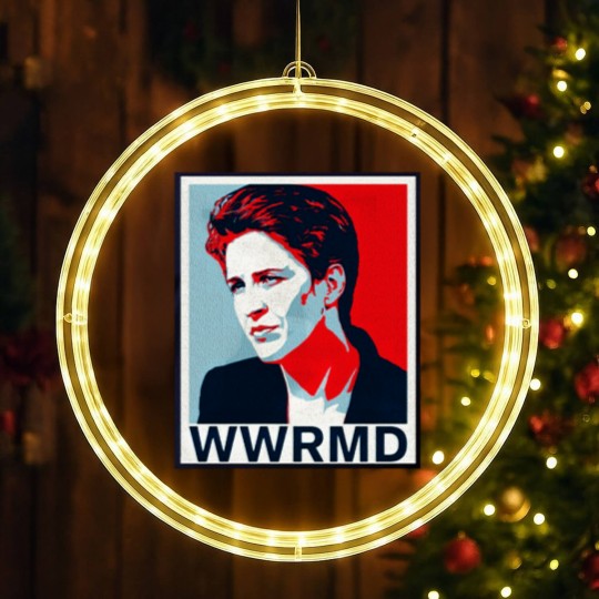 Discover WWRMD: What would Rachel Maddow Do? - Rachel Maddow - LED Christmas Window Lights