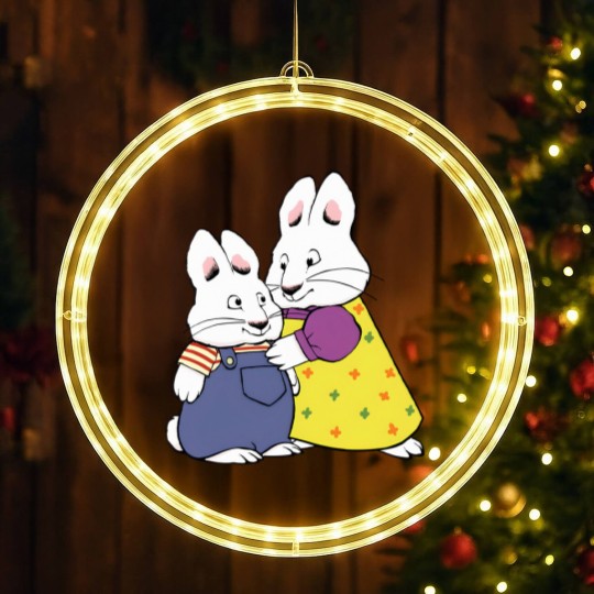 Discover Max and Ruby LED Christmas Window Lights