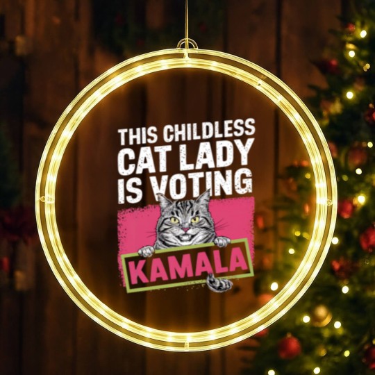 Discover Childless-Cat-Lady - Childless Cat Lady - LED Christmas Window Lights
