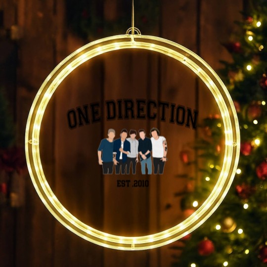 Discover Vintage One Direction Since 2010 LED Christmas Window Lights, One Direction LED Christmas Window Lights, One Direction Merch