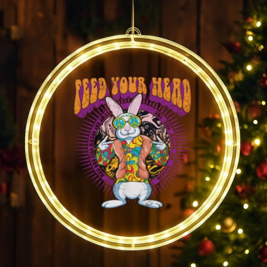Discover WHITE RABBIT BY GRACE SLICK LED Christmas Window Lights