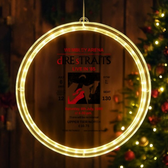 Discover Dire Straits Vintage Concert chandler LED Christmas Window Lights