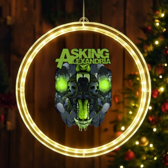 Discover Asking Alexandria Unisex LED Christmas Window Lights: TSth