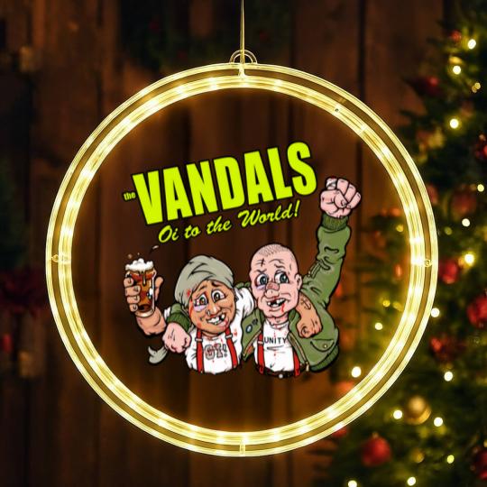 Discover the vandals - The Vandals Band - LED Christmas Window Lights