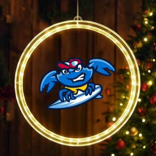 Discover Jersey Shore Blue Claws LED Christmas Window Lights