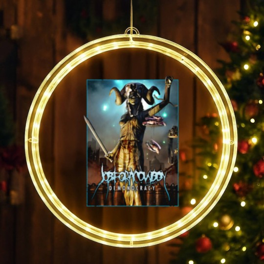 Discover Demonocracy - Jon For a Cowboy LED Christmas Window Lights