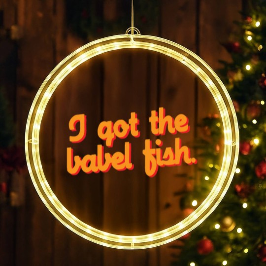 Discover I Got the Babel Fish LED Christmas Window Lights