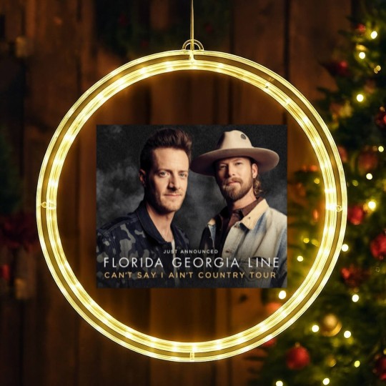 Discover Florida Georgia Line Can_t Say I Ain_t Country Music Tour LED Christmas Window Lights