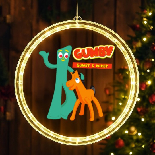 Discover Gumby and pokey LED Christmas Window Lights