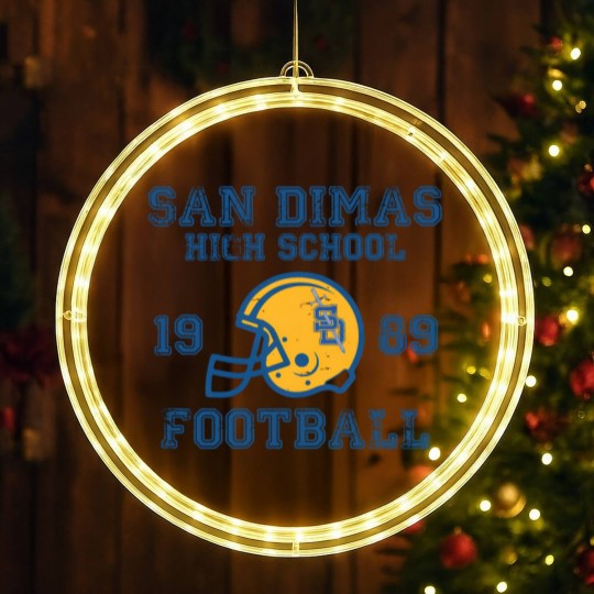 Discover San Dimas High School Football LED Christmas Window Lights