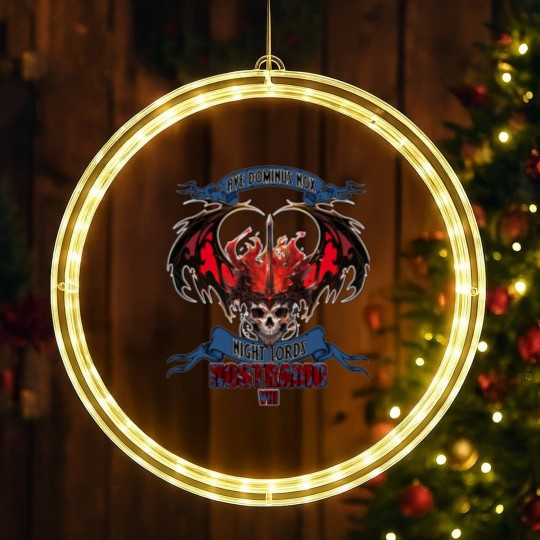 Discover Kriegshammer - Nostramo - Hail the Lord of the Night Variant LED Christmas Window Lights