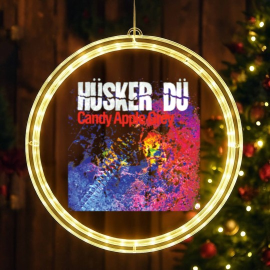 Discover HUSKER DU MUSIC PUNK LED Christmas Window Lights