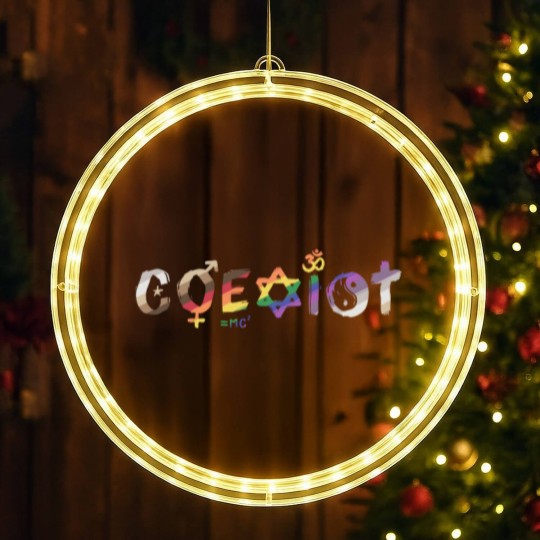 Discover Coexist LED Christmas Window Lights