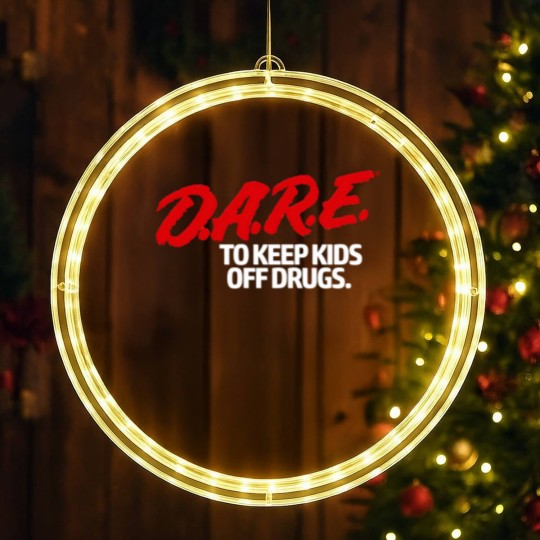 Discover Dare  - DARE Dare Vintage 90s Logo LED Christmas Window Lights