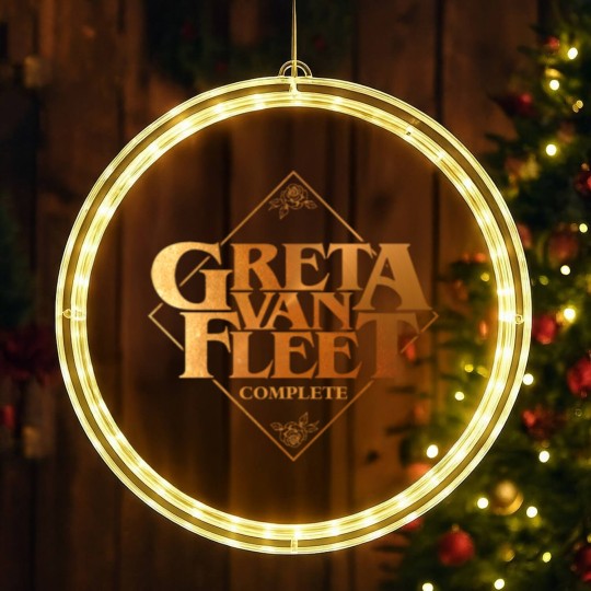 Discover Greta Van Fleet 2023 Rock Band LED Christmas Window Lights