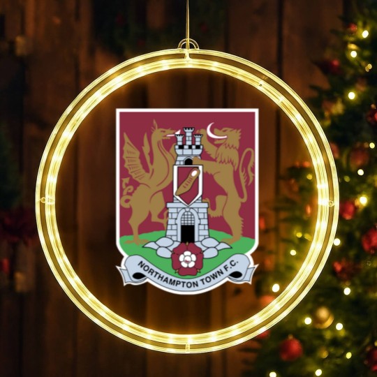 Discover northampton town football club logo LED Christmas Window Lights