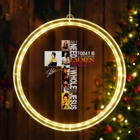 Discover Lauren Daigle LED Christmas Window Lights