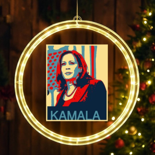 Discover Kamala Kamala VP LED Christmas Window Lights