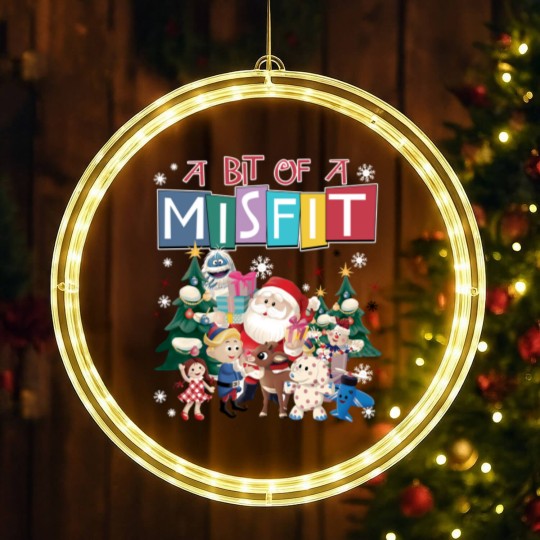 Discover Misfit Toys Christmas LED Christmas Window Lights | A Bit Of A Misfit LED Christmas Window Lights