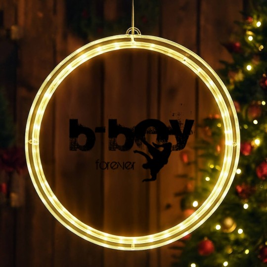 Discover b-boy forever LED Christmas Window Lights