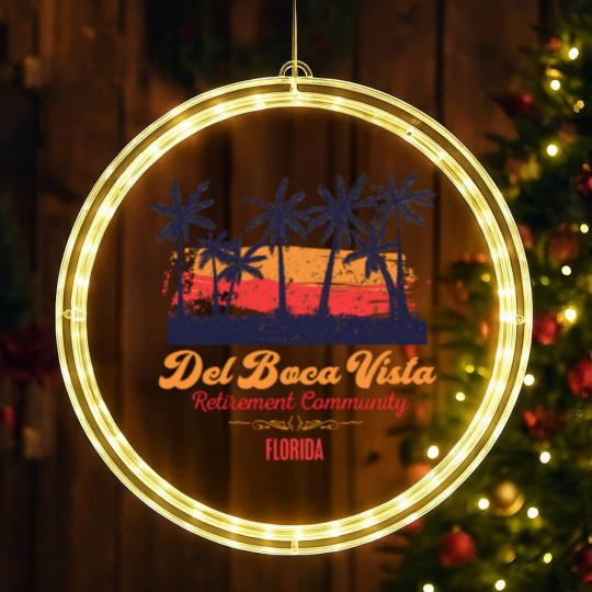 Discover Del Boca Vista - Seinfeld - LED Christmas Window Lights