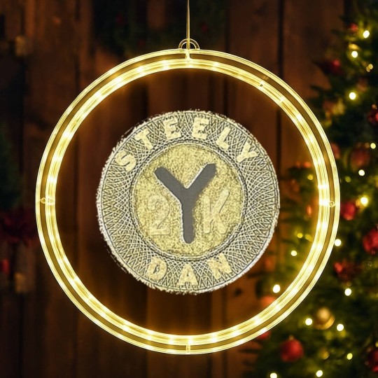 Discover Vintage Steely Dan Y2K Tour LED Christmas Window Lights