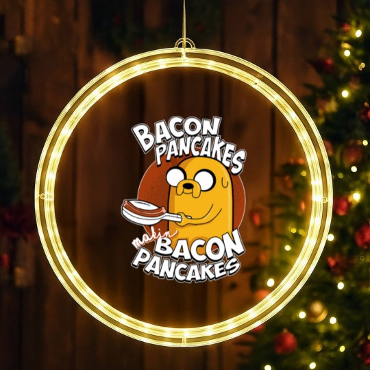 Discover Makin_ Bacon Pancakes LED Christmas Window Lights
