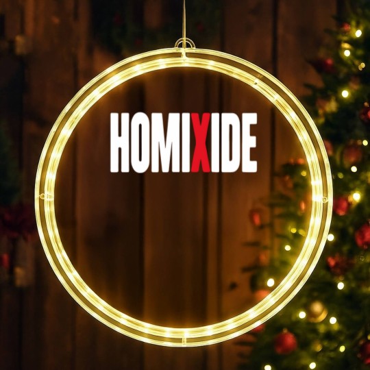 Discover Homixide Gang LED Christmas Window Lights, Beno! Meechie Merch