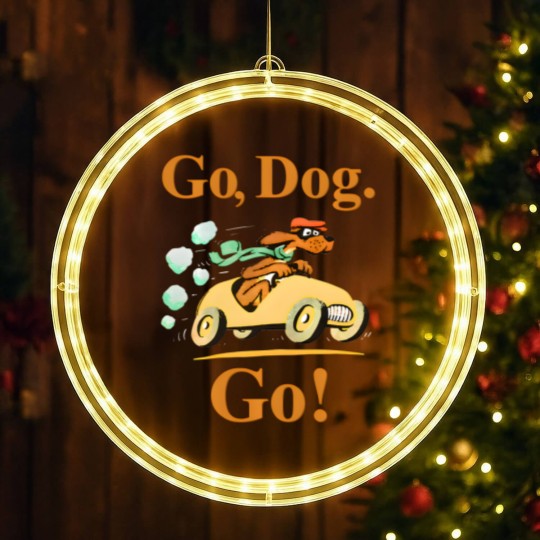 Discover go dog go LED Christmas Window Lights