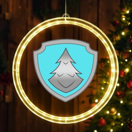 Discover PAW Pat rol Everest Badge LED Christmas Window Lights