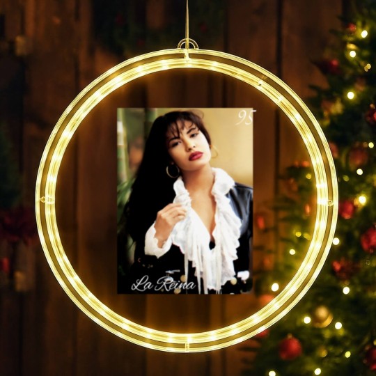 Discover Selena LED Christmas Window Lights, La Reina del Tejano LED Christmas Window Lights, La cantante, Selena Fan Gift