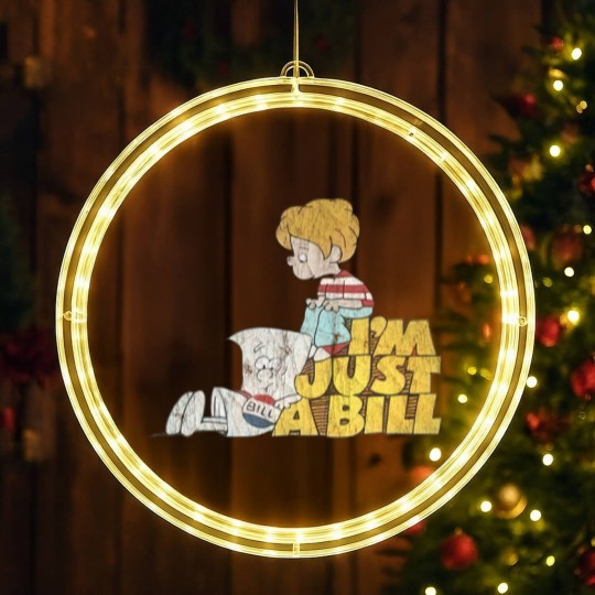 Discover I'm Just A Bill Aesthetic LED Christmas Window Lights