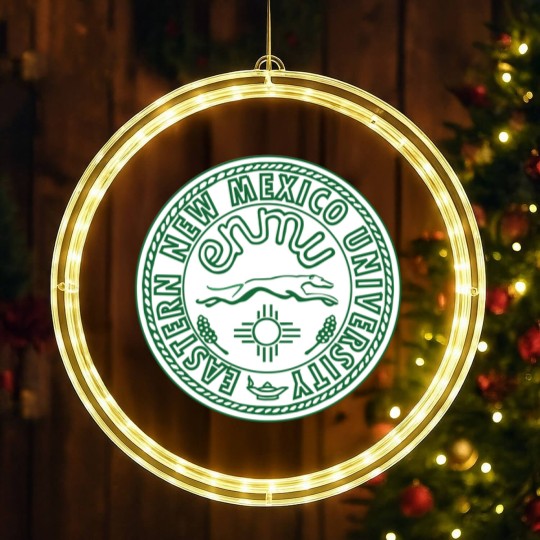 Discover Eastern New Mexico University style LED Christmas Window Lights