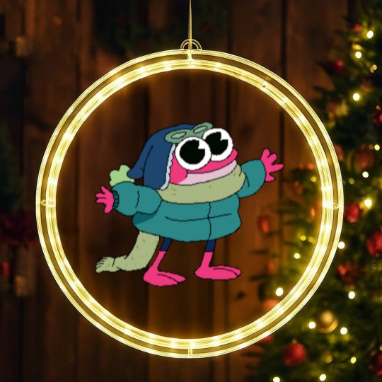 Discover amphibian winter sprig - Amphibia - LED Christmas Window Lights