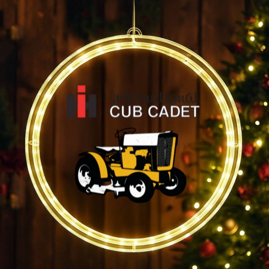 Discover International Cub Cadet Original LED Christmas Window Lights