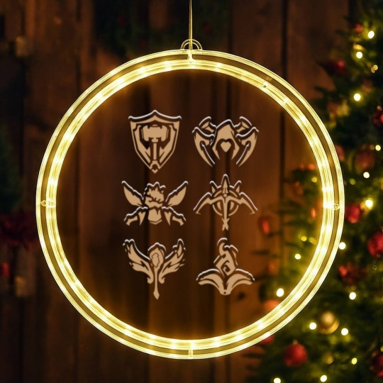 Discover Legends Roles - League Of Legends - LED Christmas Window Lights