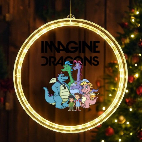 Discover Dragon Tales Imagine Dragon LED Christmas Window Lights