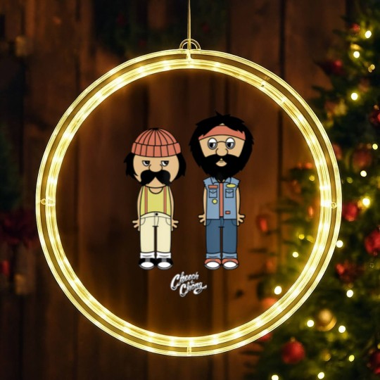 Discover cheech chong toon style full bodies with classic logo t LED Christmas Window Lights